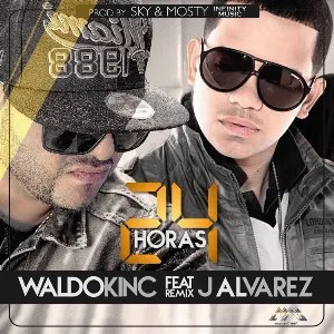 Pochette de 24 horas (remix) de J Álvarez