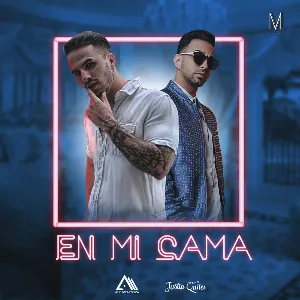 Pochette de En mi cama de Ale Mendoza - Justin Quiles