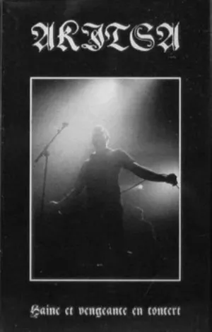 Pochette de Haine et vengeance en concert (Helsinki 2013 + New York City 2009) de Akitsa