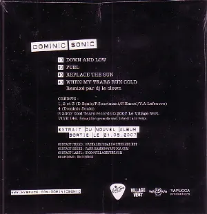 Pochette de Sampler 4 titres de Dominic Sonic