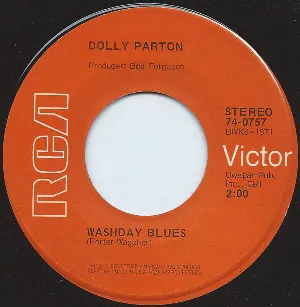Pochette de Washday Blues / Just as Good as Gone de Dolly Parton