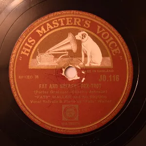 Pochette de Darktown Strutters' Ball / Fat and Greasy de Fats Waller and His Rhythm