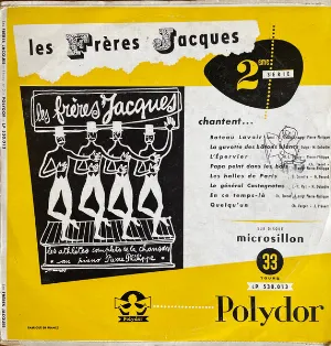 Pochette de Récital N° 2 – 2ème Série de Les Frères Jacques