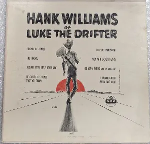 Pochette Hank Williams as “Luke the Drifter”