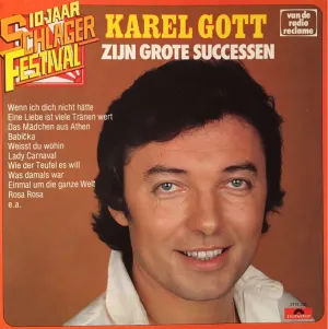 Pochette de Zijn grote successen de Karel Gott