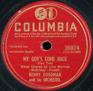 Pochette de My Guy's Come Back / Symphony de Benny Goodman and His Orchestra