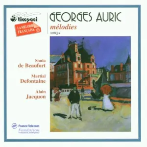 Pochette de Mélodies de Georges Auric