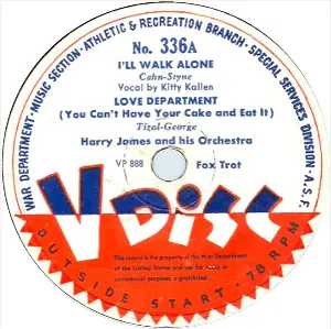 Pochette de I’ll Walk Alone / Love Department / And the Angels Sing de Harry James and His Orchestra