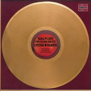 Pochette de Gullplate for 50.000 solgte de Lars Mjøen - Knut Lystad