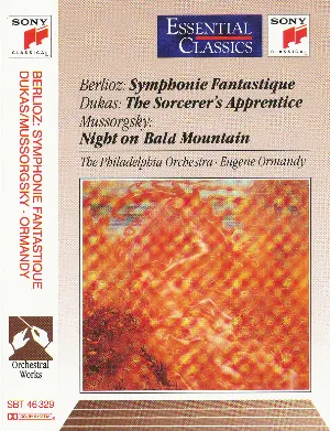 Pochette Berlioz: Symphonie Fantastique / Dukas: The Sorceror's Apprentice / Mussorgsky: Night on Bald Mountain