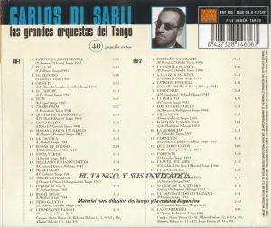 Pochette de Las grandes orquestas del tango de Carlos Di Sarli