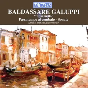 Pochette de Passatempo al cembalo de Baldassare Galuppi