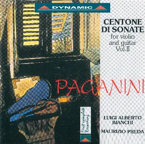 Pochette Centone di Sonate for Violin and Guitar, Vol. II