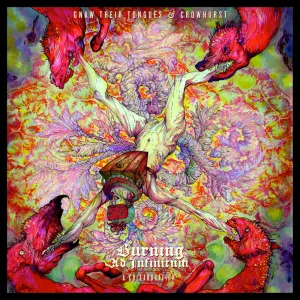 Pochette de Burning Ad Infinitum: A Collaboration de Gnaw Their Tongues