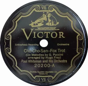 Pochette de Cho-Cho San / Song of India de Paul Whiteman and His Orchestra