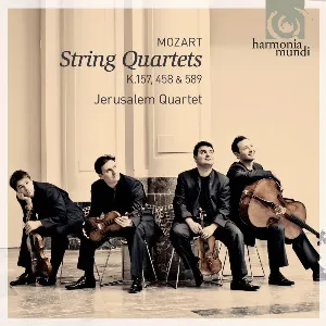 Pochette String Quartets, K. 157, 458 & 589
