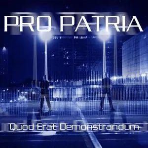 Pochette de Quod Erat Demonstrandum de Pro Patria