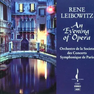 Pochette de An Evening of Opera de René Leibowitz