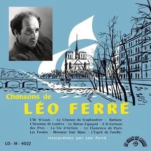 Pochette Chansons de Léo Ferré