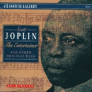 Pochette de The Entertainer and Other Original Rags de Scott Joplin