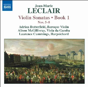 Pochette de Violin Sonatas • Book 1: Nos. 5–8 de Laurence Cummings - Jean‐Marie Leclair