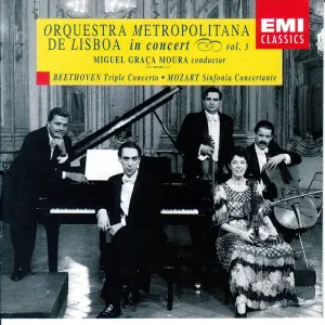 Pochette de Orquestra Metropolitana de Lisboa in Concert, Vol. 3 de Ludwig van Beethoven - Wolfgang Amadeus Mozart