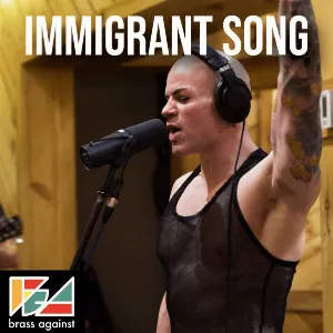 Pochette de Immigrant Song de Brass Against