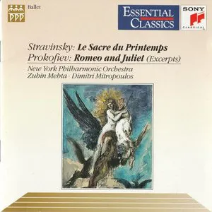 Pochette Prokofiev: Romeo and Juliet (Excerpts) / Stravinsky: The Rite of Spring