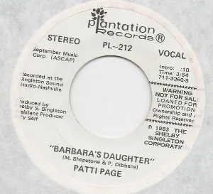 Pochette Barbara’s Daughter