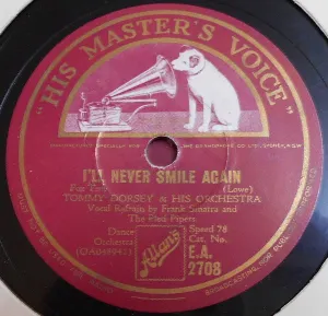 Pochette de I'll Never Smile Again / From Alpha to Omega de Tommy Dorsey and His Orchestra