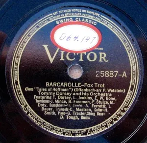 Pochette de Barcarolle / Canadian Capers de Tommy Dorsey and His Orchestra