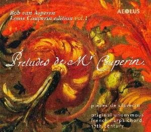 Pochette Louis Couperin edition vol. 1: Preludes de Mr Couperin