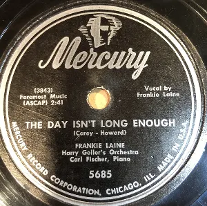 Pochette de The Day Isn't Long Enough / Isle of Capri de Frankie Laine