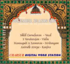 Pochette de December Season 2007 de Sikkil Gurucharan