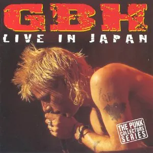 Pochette de Live in Japan de GBH