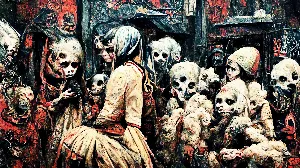 Pochette de The Raw Passion Inside of Me Faded for a While Due to Bandcamp's Evil Tax Decree, Which Sets on Empty Hearts Like an Arabian Night in the Islamic State, Symbolizing Capitalism's Human Sacrifice; But Unlike Them Greedy Monsters, I Won't de Wings of an Angel