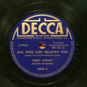 Pochette de All This and Heaven Too / If I Forget You de Jimmy Dorsey and His Orchestra