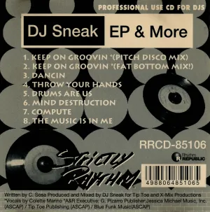 Pochette de EP & More de DJ Sneak