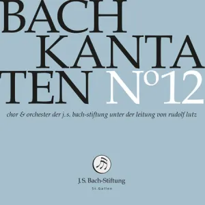 Pochette de Kantaten N° 12 de Johann Sebastian Bach