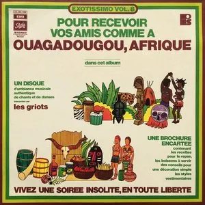 Pochette de Pour Recevoir Vos Amis Comme À Ouagadougou, Afrique de Serge Franklin