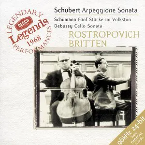 Pochette Schubert: Arpeggione Sonata / Schumann: Fünf Stücke im Volkston / Debussy: Cello Sonata
