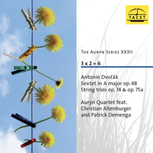 Pochette de String Sextet / Terzetto in C Major / Miniatures in G Minor de Antonín Dvořák - Auryn Quartet