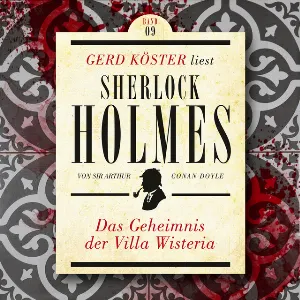 Pochette de Sherlock Holmes, Band 9: Das Geheimnis der Villa Wisteria de Sir Arthur Conan Doyle