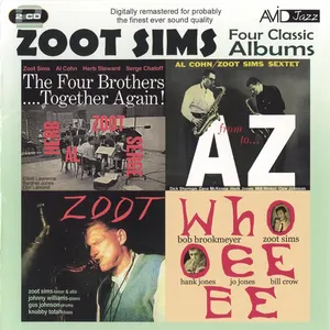 Pochette de Four Different Albums (The Four Brothers...Together Again / From A to Z / Zoot / Whooeeee) de Zoot Sims