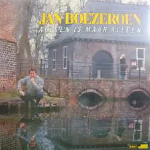 Pochette de Alleen is maar alleen de Jan Boezeroen