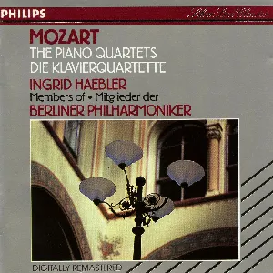 Pochette Mozart: Die Klavierquartette