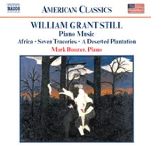 Pochette de Piano Music de William Grant Still