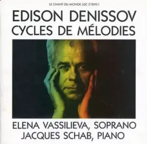Pochette de Cycles de Mélodies de Edison Denisov