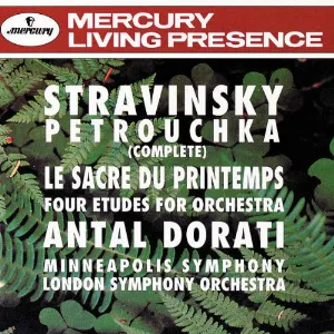 Pochette Petrouchka (Complete) / Le sacre du printemps / Four Etudes for Orchestra