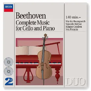 Pochette Complete Music for Cello and Piano